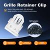 4X Grille Clip Snap Retainer Fastener Fit for 2006-10 Hummer H3 2009-10 H3T