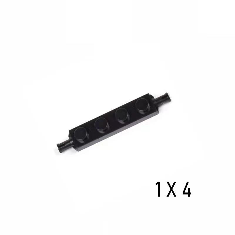 Hub Tire Double Wheels Holder Plate Building Blocks Kit Compatible Parts 4600 4624 3641 6014 87697 MOC Mini Car Bricks Kid Toys