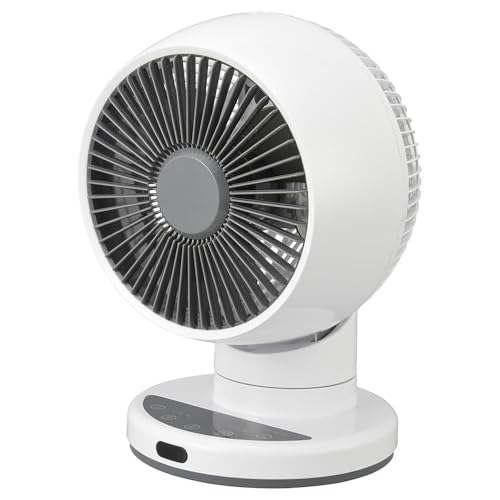 OHM 3D Circulator, FF-CS2515AC-W, 08-1703, for rooms up to 18 tatami mats (approx. 18 sq ft)