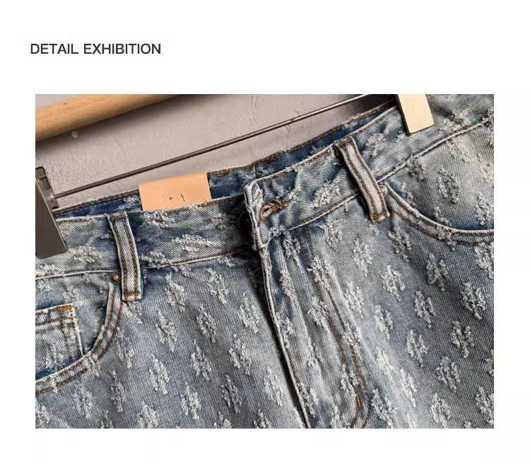 Trendige Herren-Shorts im amerikanischen Stil, locker, gerade, lässig, mittellang, für den Sommer