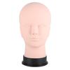 Mannequin Head, Head Mannequin, 28cm Tall, 55cm Head Circumference, Soft Rubber Material, for Beauty Students To Practice Makeup, Full Face Makeup, Ey