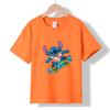 MC-18 MINISO 2026 Sommer Neues Bedrucktes Baumwoll-T-Shirt mit Rundhalsausschnitt für Kinder im Alter von 1-16 Jahren, Jungen und Mädchen