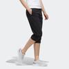 Adidas Neo Casual Breathable Running Capris Women Bottoms Black EI4720