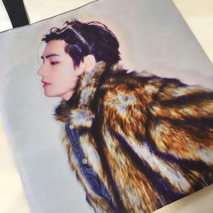 [USED] BTS Taehyung V Tote Bag Bangtan Boys