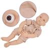 DIY Doll Parts Vinyl Reborn Doll Kit Unpainted Baby Doll Toy Accessories 22inch