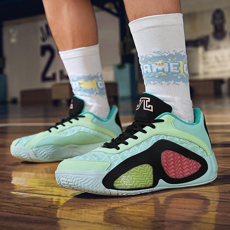 Tatum 2nd Generation Basketball Shoes Rex Rabbit Wear-resistant Non-slip Competition Training Shoes Youth Sports Shoes Student Shoes