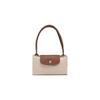 Longchamp Le Pliage 28 Button Zipper Closure Long Handle Dumpling Tote Bag Women tote bags Paper-Color 2605089P71