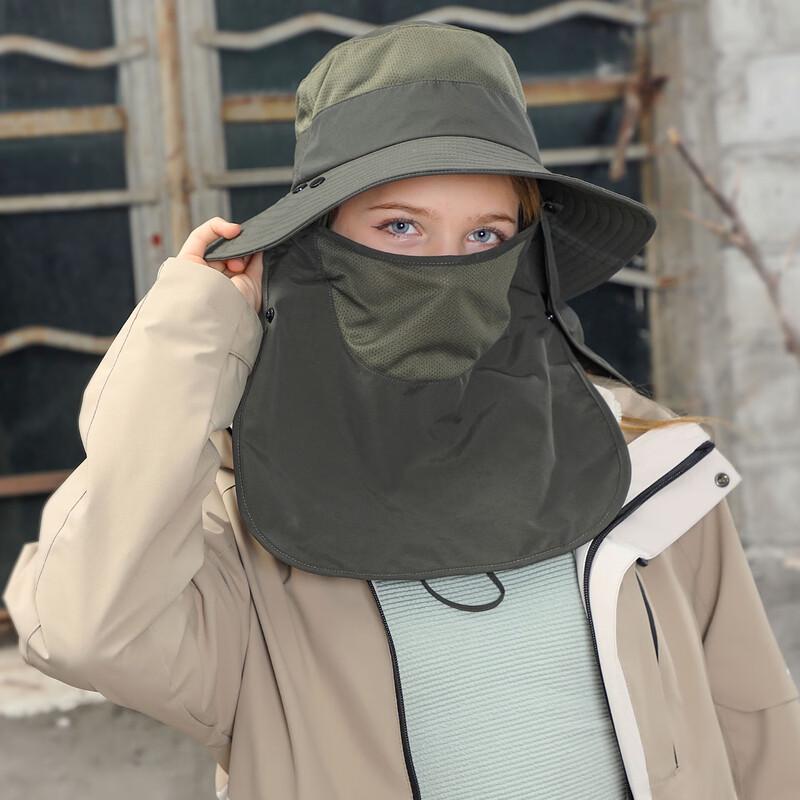 Three Dolphins SW Summer Anti-UV Masked Hiking Hat