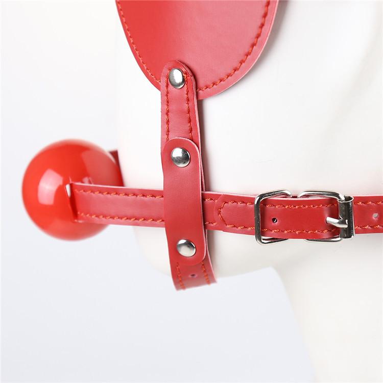 BDSM Mouth Gag Sex Adlut Toys Dog Slave Fetish Bondage Sex Games Harness Torture Restraints Leather