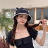 Fisherman'S Hat With Cat Ears Sun Hat, Street Style Hat For Women