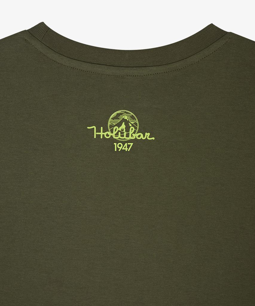 Holluba Archive Logo T Shirt Khaki
