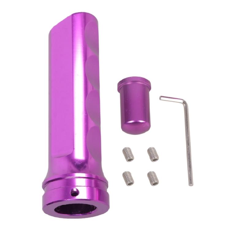 Aluminum Handbrake Cover Stylish Handbrake Handle Sleeve Simple for Car Elevates Interior Aesthetics & Driving Enjoyment