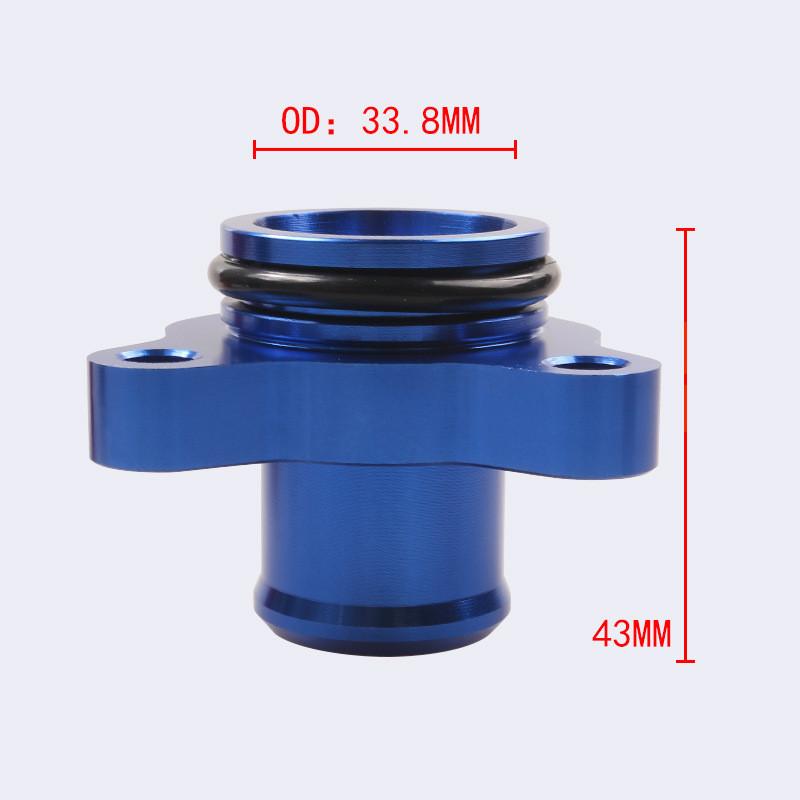 OEM 11537541992 11537544638 Water Hose Fitting Replacement Aluminum Alloy Racing Car e Parts Replacement For N54 N20