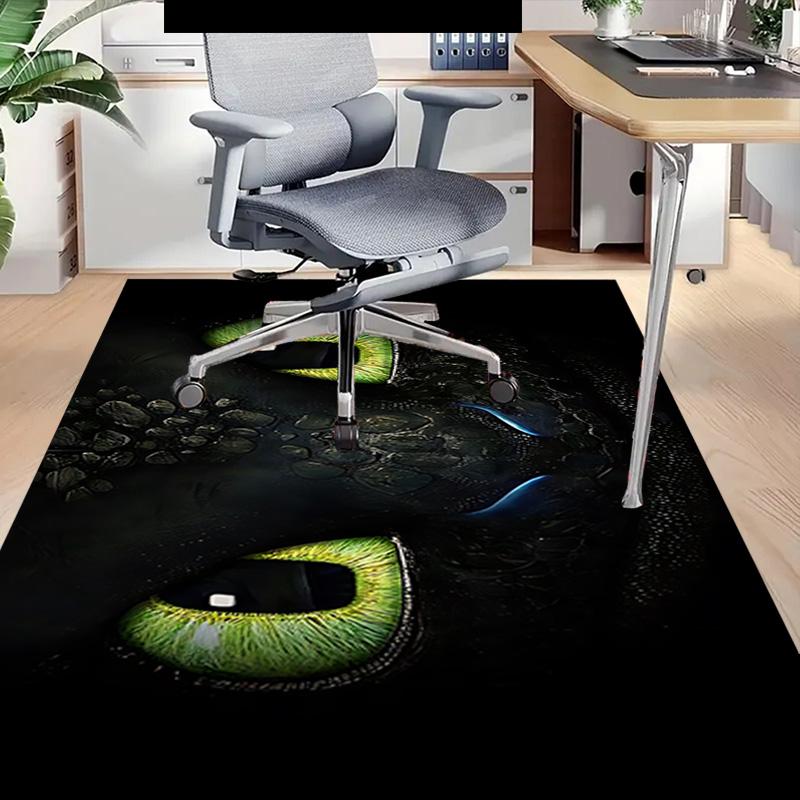 Dragon'S Eyes Carpet For Playroom Bedroom Living Room Sofa Home Decorkids Game Area Rug Nonslip Floor Mat