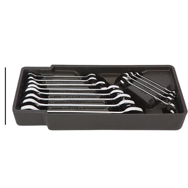 Steel Shield 12-Piece Double-Ended Open-End Wrench Set