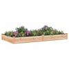 VidaXL Lit surélevé de jardin doublure 240x120x25 cm bois massif sapin 364301
