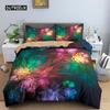 Mandala Flower Duvet Cover Set Bohemian Comforter Cover Exotic Floral Teens Adults Double Queen King Size Polyester Quilt Cover