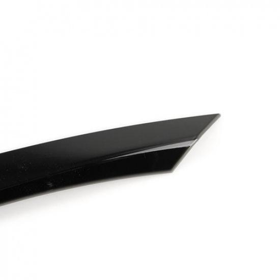 Glossy Black Headlights Eyebrow Eyelids Cover For VW Magotan Passat B7 2011-2015