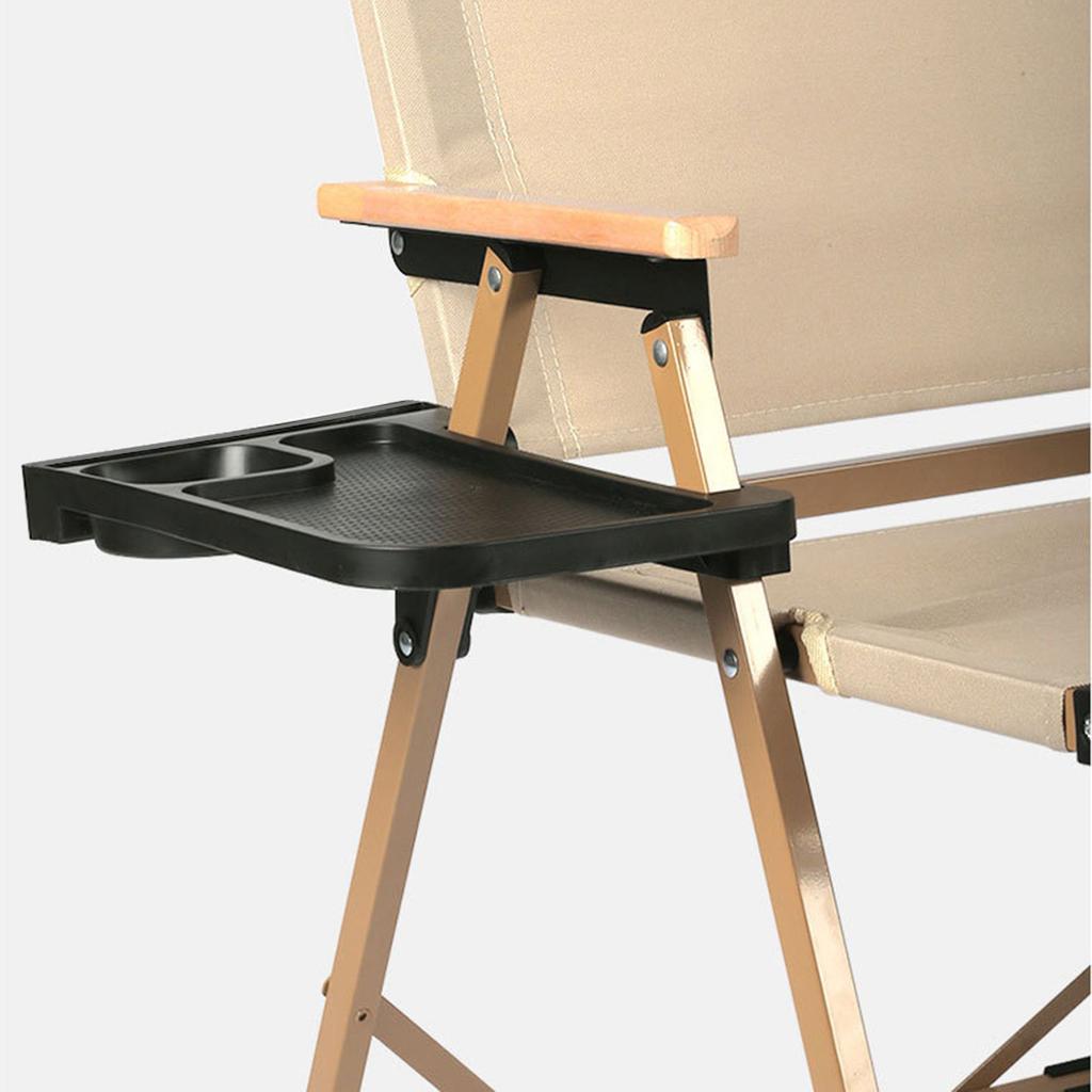 Recliner Cup Holder Outdoor Chair Beverage Holder Tray Organizers Garden Lounges Chair Tray for Camping, Picnic,Fishing