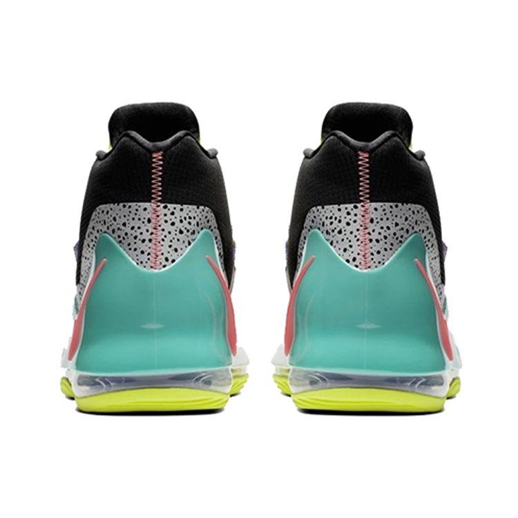 Nike Air Force Max EP Davis Anthony Lace-Up Non-Slip Wear-Resistant High-Top Basketball Shoes Men Sneaker Gray AR0975-005
