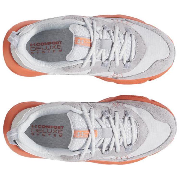 Under Armour  Charged Verssert 2 Distant Grey Blush Orange Women Sneakers Mod-Grey 3027180-023