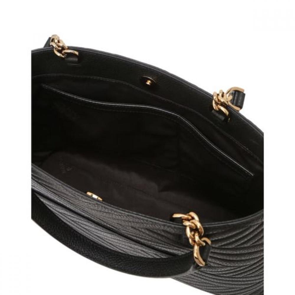 Daks Black Leather Tote Bag Dcba6f365bk