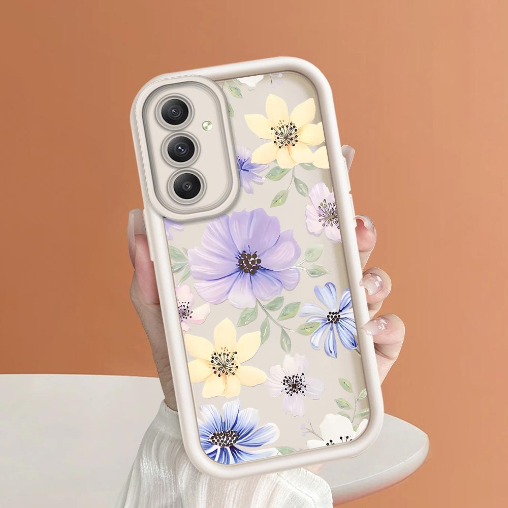 

Мягкий силиконовый квадратный чехол с рисунком лестницы для телефона, полное покрытие, противоударный защитный резиновый чехол для камеры для Samsung Samsung A02S белый