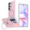 Glitter Bling Rotatable Ring Holder Magnetic Case For Samsung S26 S25 S24 S23 Ultra S25 FE Stand Shockproof Protective Cover