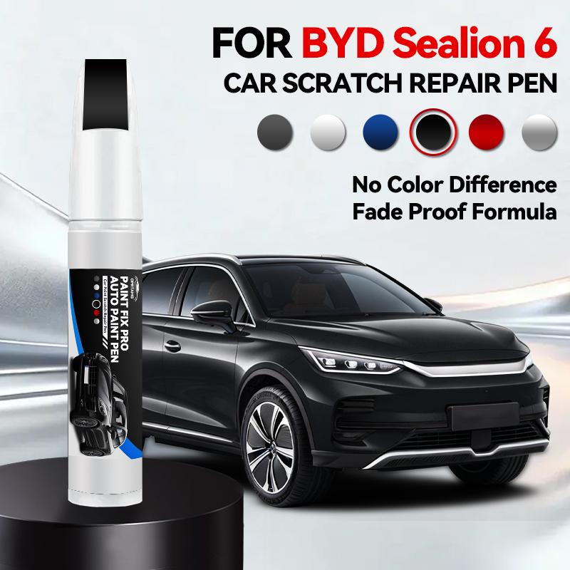 Opravná tužka na autolak pro BYD Sealion 6 2023-2025 Příslušenství pro opravu škrábanců na laku Azurově modrá Baltská černá Bílá Kamenně šedá