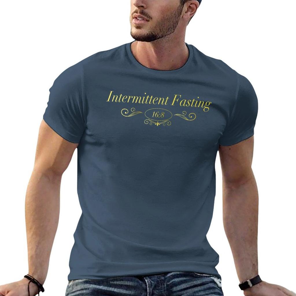 Intermittent Fasting  Classic Elegant TShirt man t shirt designer t shirts for man slim fit TShirt