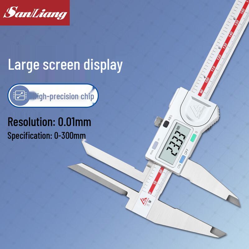 Sanliang High Precision Digital Extended Jaw Caliper