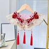 Yunjian Collar Decorative Hanfu Tassels Pearls False Collar Detachable Collar