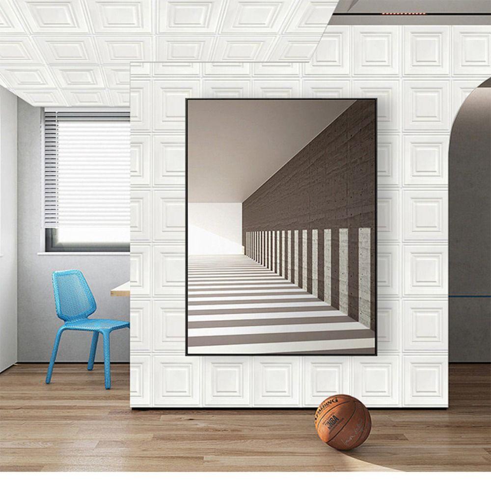 Waterproof 3D Wallpaper 35*35cm Background Wallpaper High Quality Wall Stickers Home Decoration