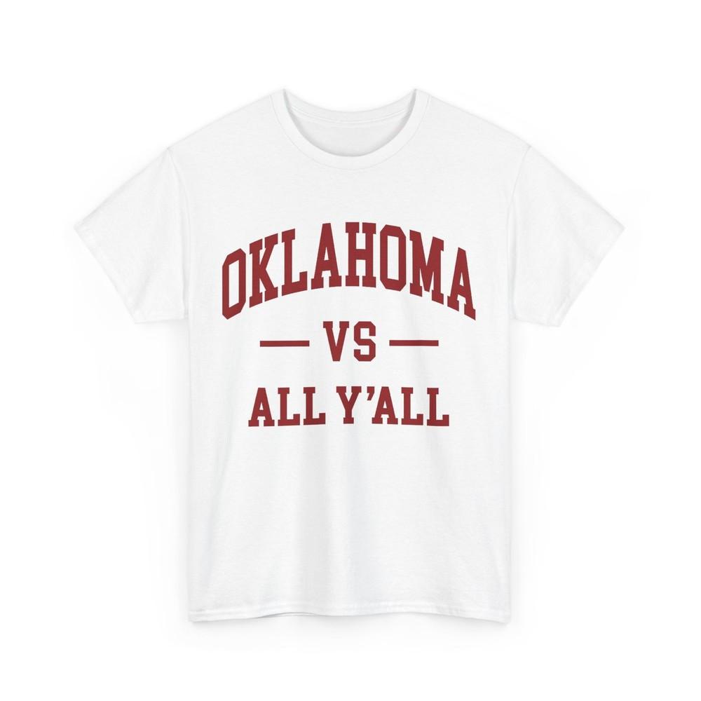 Oklahoma vs All Y039all Throwback Design Classic T-Shirt