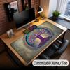 Tree of Life Theme Custom Mouse Pad Personalized With Name Text Customized Desk Mat For Office Home Decor