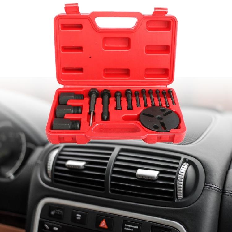 Manual Car Air Conditioning Compressor Service Kit High Performances Tool with Clutch Bearing Removal Function