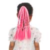 Children'S Wig Ponytail Dirty Braid Ponytail Hair Loop Short Three Braid Ponytai