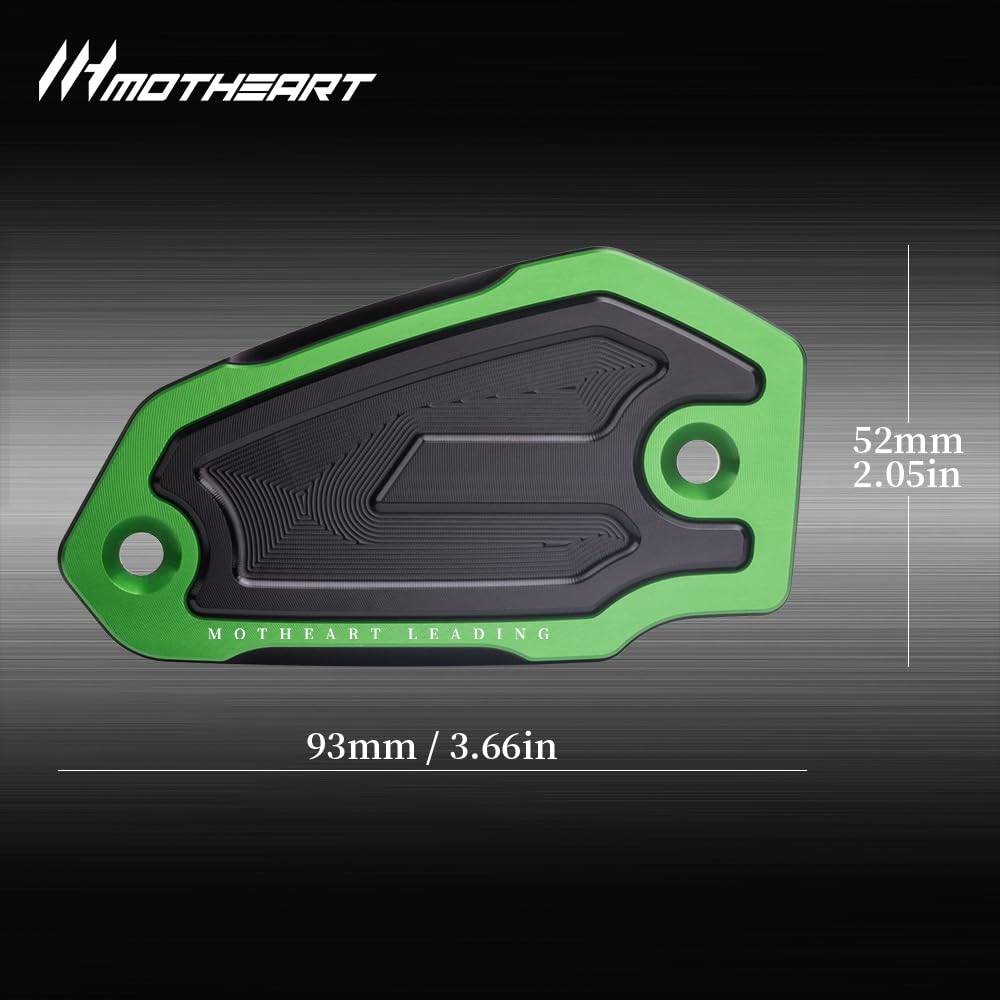 MotHeart Motorcycle Front Brake Master Cylinder Cover Compatible with Ninja