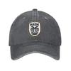 PAOK Tifosi di Calcio Sportivi Greci da Salonicco Cappellino in Tessuto Denim Cappellini da Baseball Casual Cappello Regolabile Cappellini da Baseball Unisex