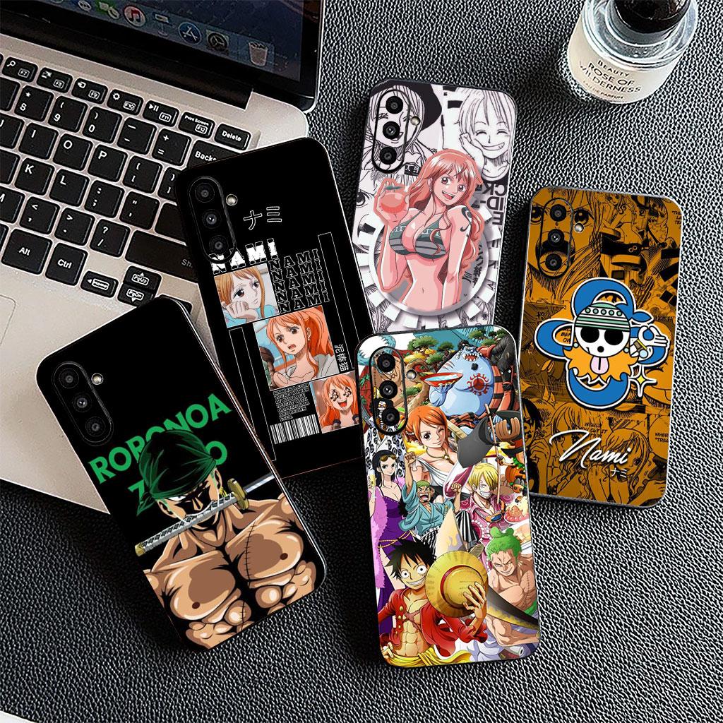 Roronoa Zoro Nami One Luffy Pieces Kryt na telefon pro Samsung Galaxy S10 S8 S9 Plus A33 A34 A31 70 A71 A72 Note 20 9 8 S10E Pouzdro