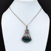Neon Flash Labradorite Pendant Copper Wire Wrapped Jewelry Decent Pendant Handmade Jewelry Gemstone Pendant Copper Wire Pendant Gift For Him