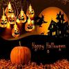 T02C!Halloween Decoration Pumpkin String Lights Halloween Pumpkin Lights For Home Outdoor Garden Party Halloween Decoration
