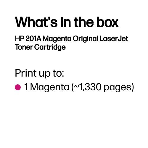 Hp 201A (Cf403A) Toner Cartridge, Magenta