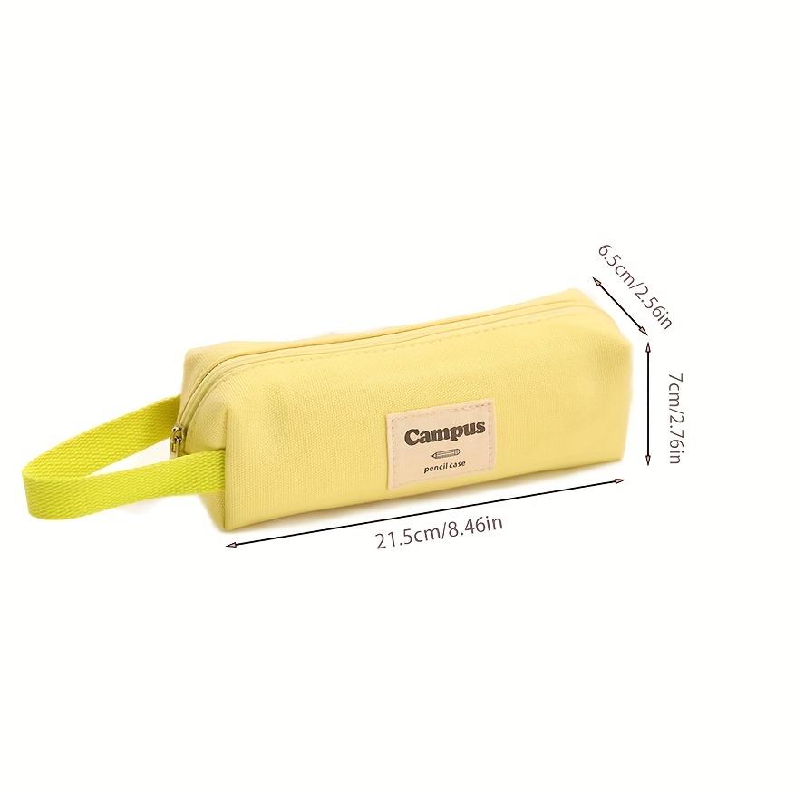High-Capacity Pencil Case – Original Simple Design, Korean Style Stationery Box for Boys, Girls & Junior High Students