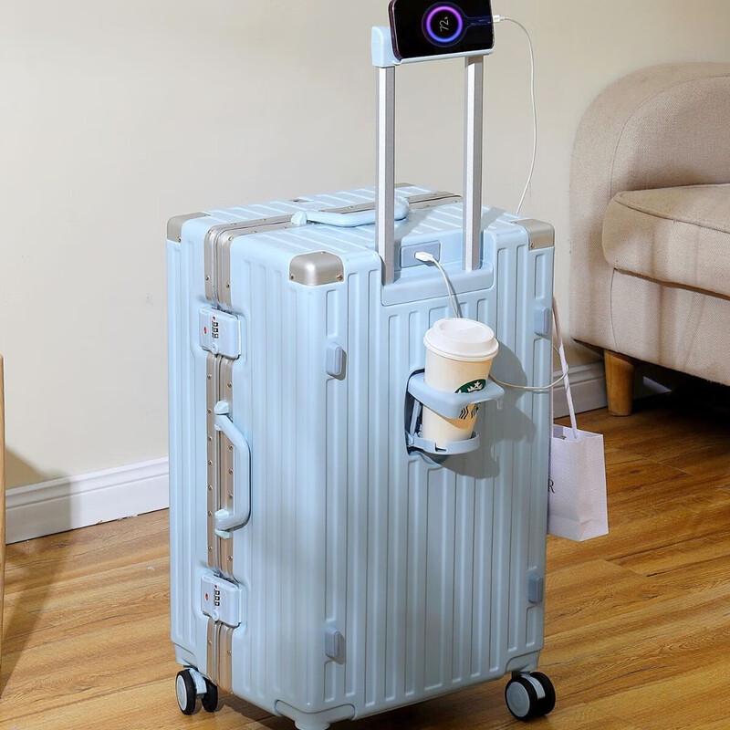 Jihang Fashion Extra Large Split Hardshell Luggage