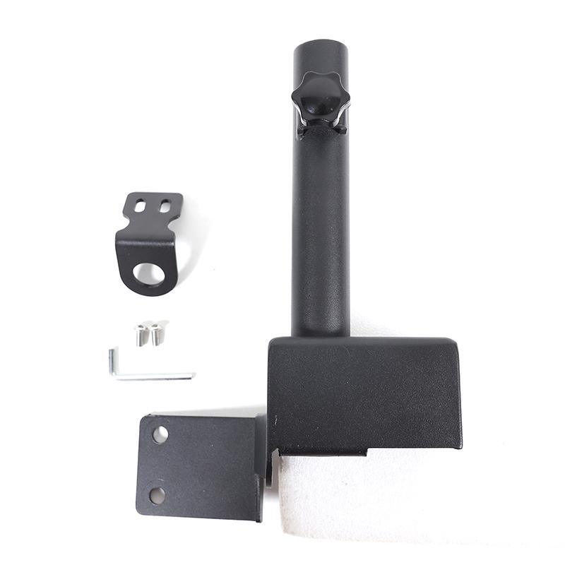 Carbon Steel Black Front Bumper Antenna Flagpole Bracket For Hummer H2 2003 2004 2005 2006 2007-2009 Car Exterior Accessories