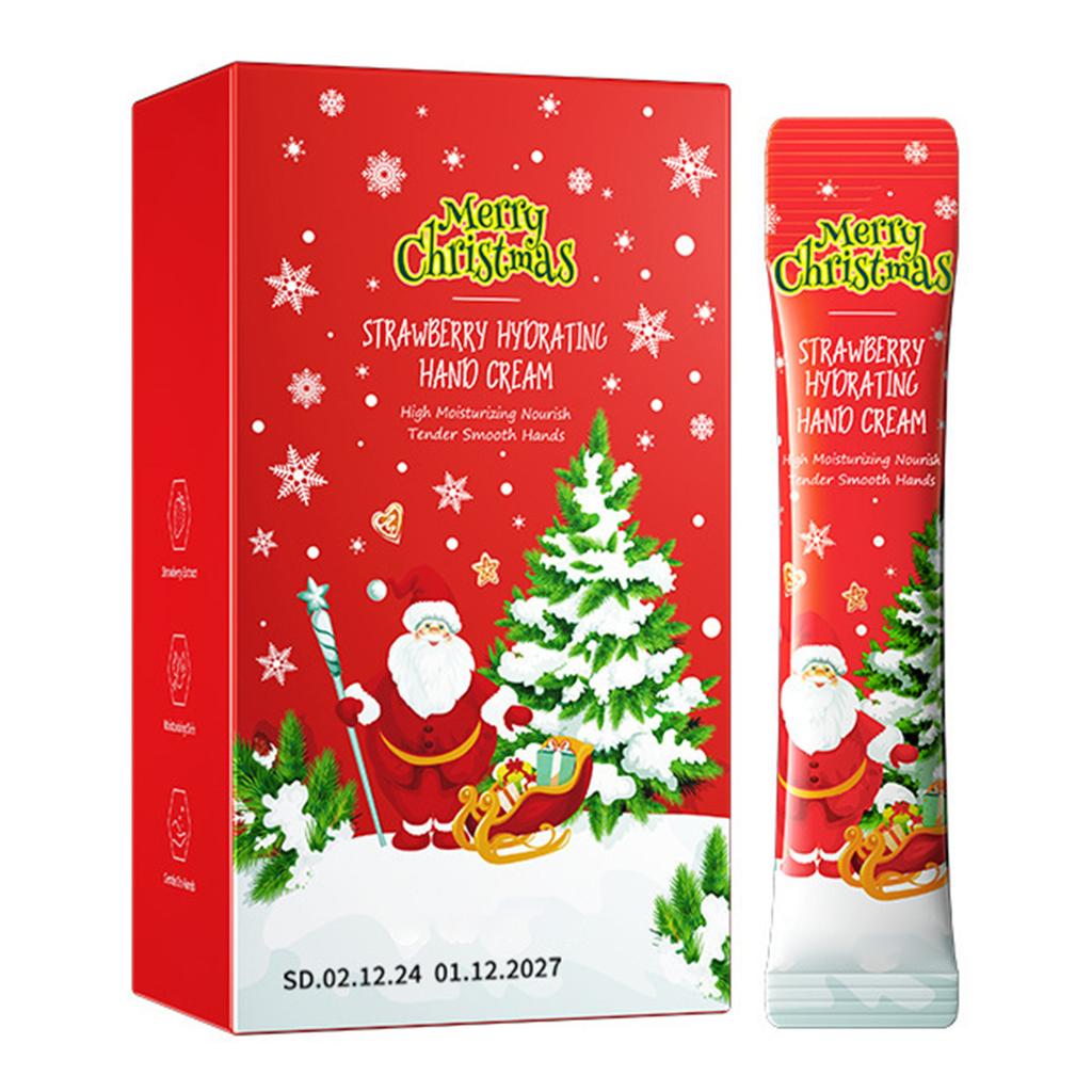 Vánoční sváteční dárková sada krémů na ruce 20 ks cestovních velikostí vonící hydratační mléko pro péči o suché popraskané ruce