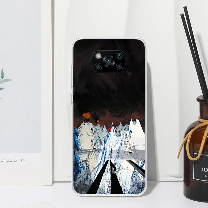 Bnad R-Radiohead Phone Case For Xiaomi Poco X7 X6 X5 M7 M8 Pro F7 Ultra Redmi 15C 15 13C 13 12C 12 10 10C 10A Art Fundas Poco X7