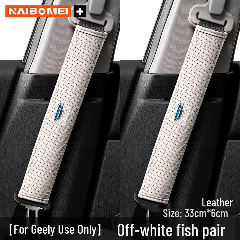 Geely Car Seat Belt Shoulder Protector for Xingyue, Binyue, Emgrand, Borui, Geometry ICON
