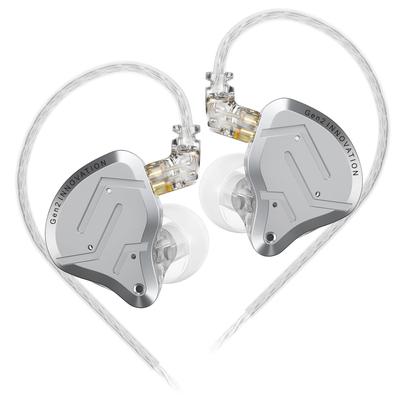 Yinyoo KZ ZSN Pro2 In-Ear Monitor Earphones, DD & BA Hybrid Earphones, In-Ear Monitor, Wired Earphones, 2-Pin, High Sound Isolation, Re-cableable,